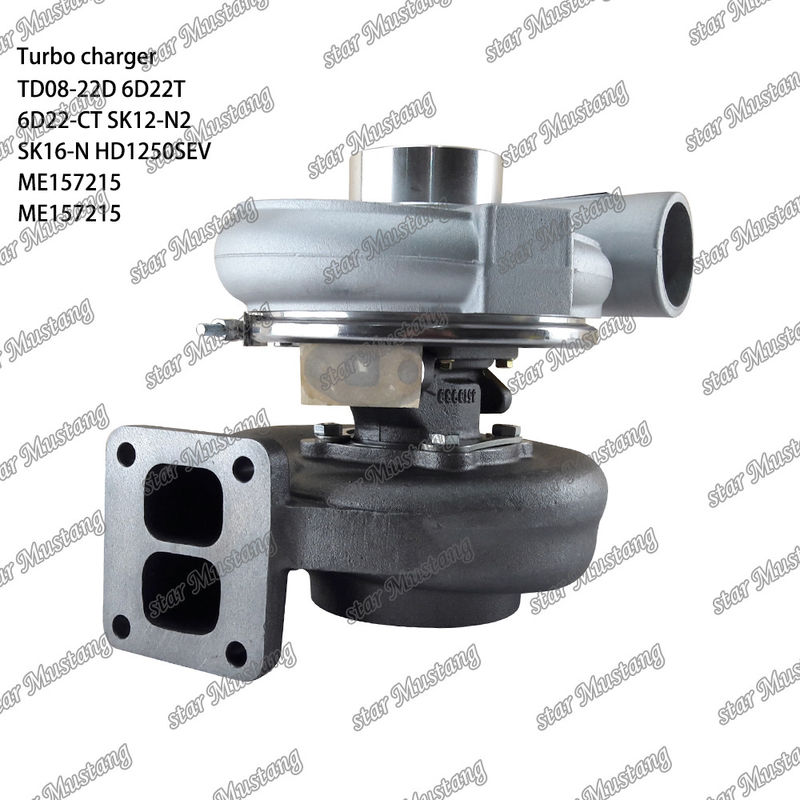 TD08-22D 6D22T 6D22-CT SK12-N2 SK16-N HD1250SEV Turbo Charger ME157215 ME157215 Para motor Mitsubishi