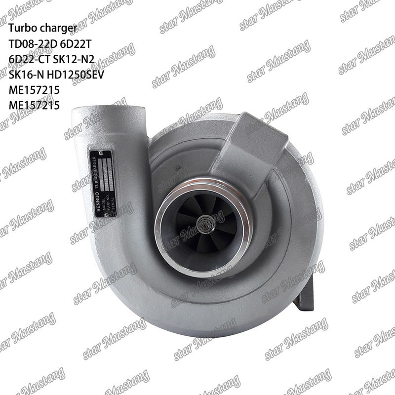 TD08-22D 6D22T 6D22-CT SK12-N2 SK16-N HD1250SEV Turbo Charger ME157215 ME157215 Para motor Mitsubishi