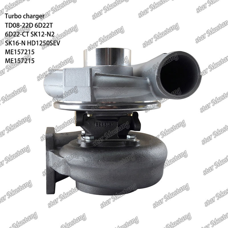 TD08-22D 6D22T 6D22-CT SK12-N2 SK16-N HD1250SEV Turbo Charger ME157215 ME157215 Para motor Mitsubishi