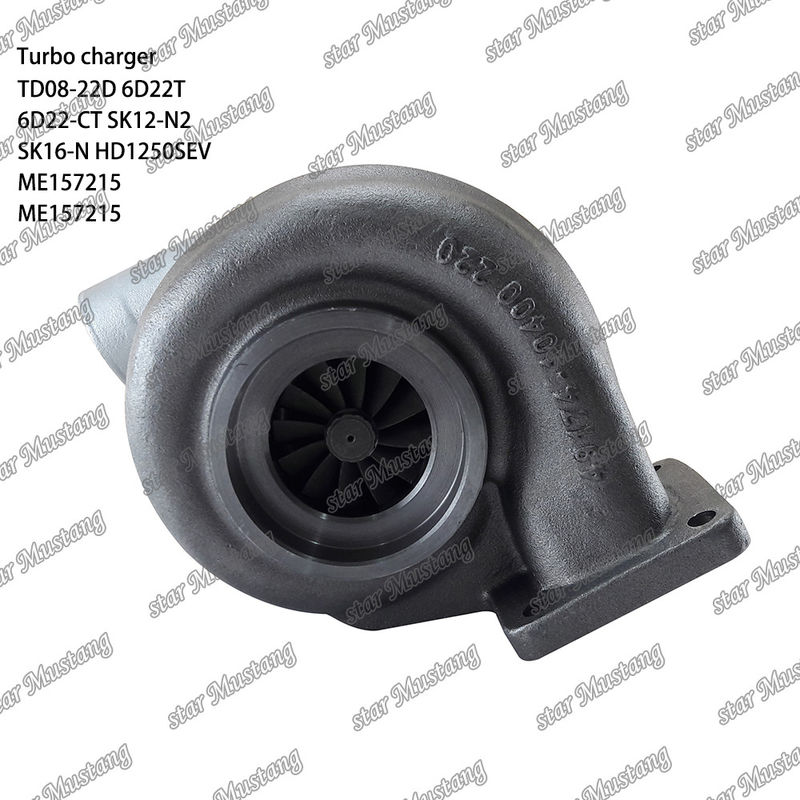 TD08-22D 6D22T 6D22-CT SK12-N2 SK16-N HD1250SEV Turbo Charger ME157215 ME157215 Para motor Mitsubishi