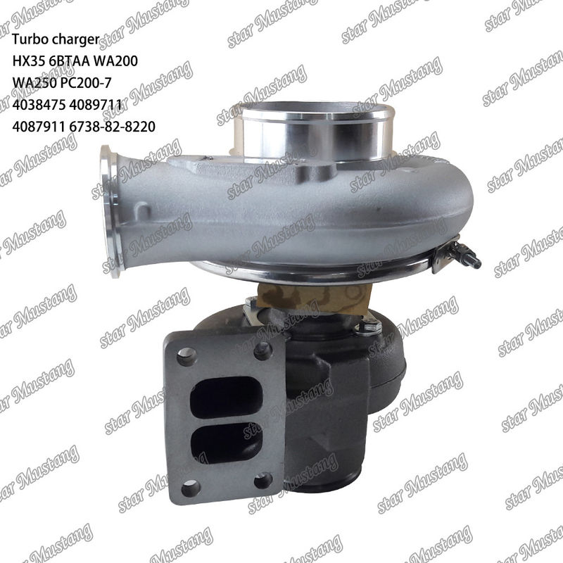 Turbocompressor de estrutura integral HX35 6BTAA WA200 WA250 PC200-7 4038475 4089711 4087911 6738-82-8220 Parte do motor