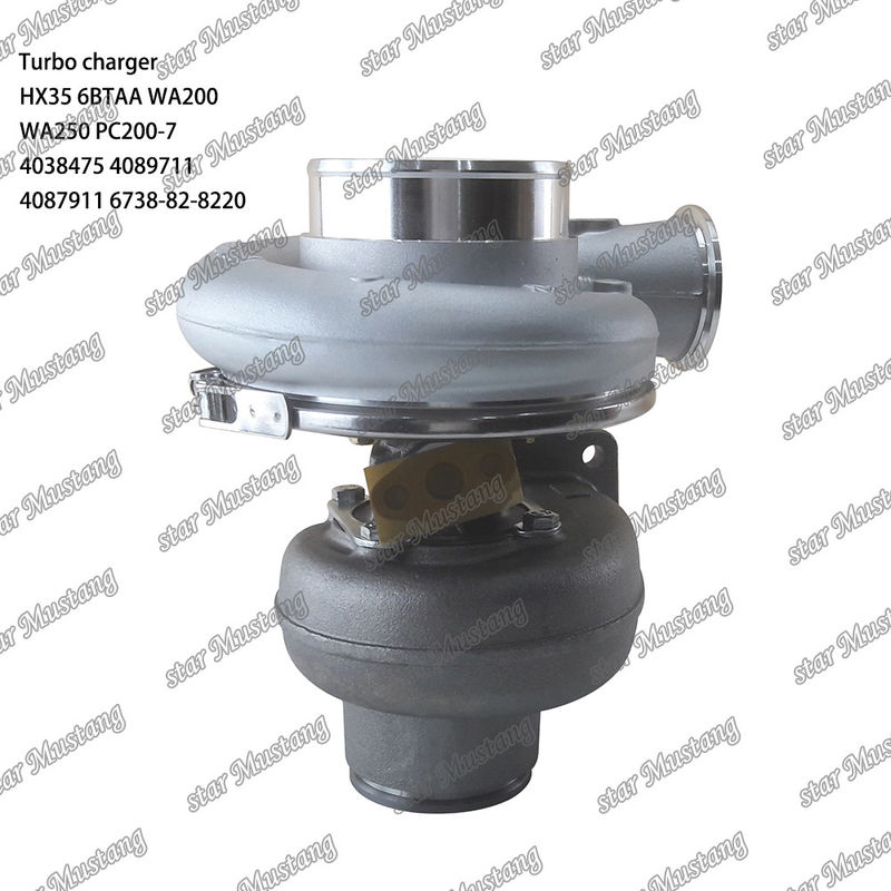 Turbocompressor de estrutura integral HX35 6BTAA WA200 WA250 PC200-7 4038475 4089711 4087911 6738-82-8220 Parte do motor