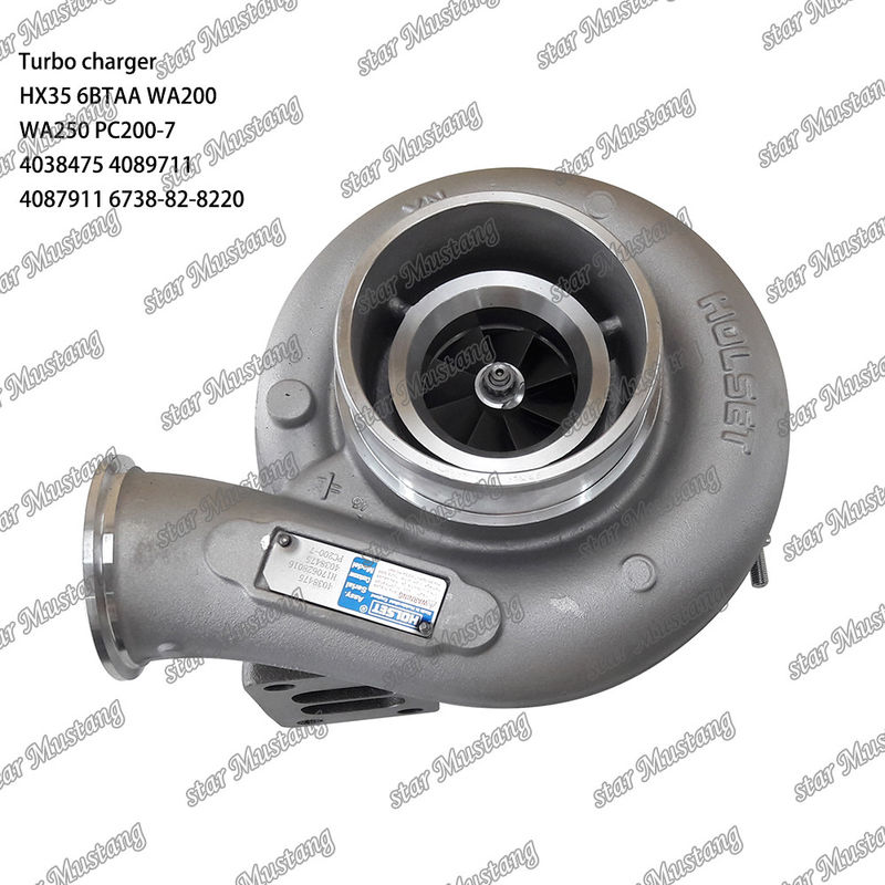Turbocompressor de estrutura integral HX35 6BTAA WA200 WA250 PC200-7 4038475 4089711 4087911 6738-82-8220 Parte do motor