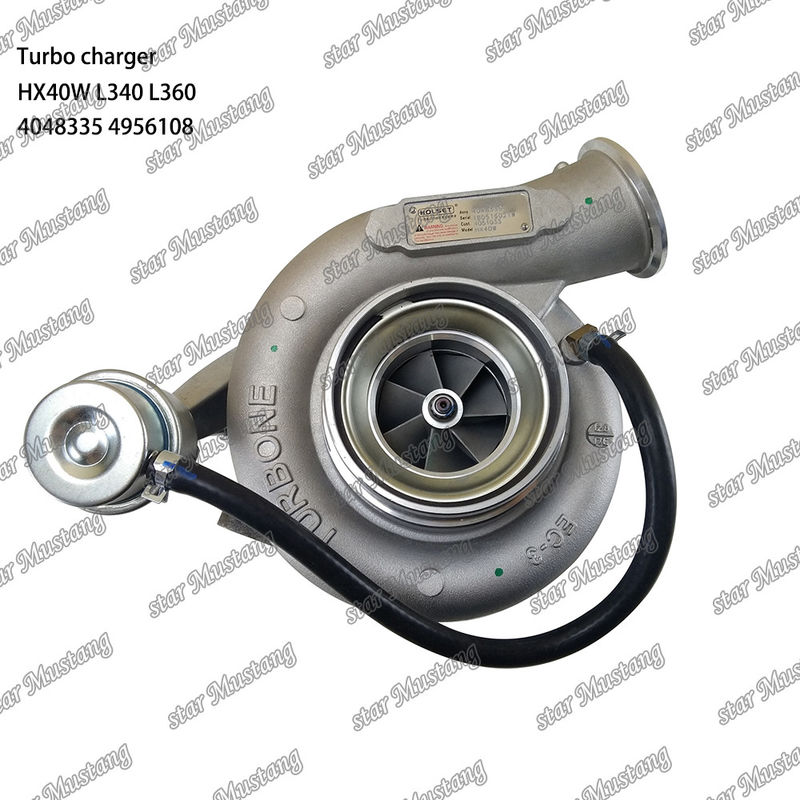 Turbocompressor HX40W L340 L360 4048335 4956108 Parte do motor com estrutura integrada e 6 meses