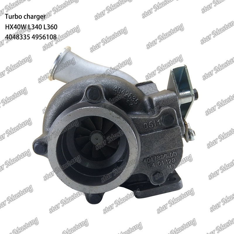 Turbocompressor HX40W L340 L360 4048335 4956108 Parte do motor com estrutura integrada e 6 meses