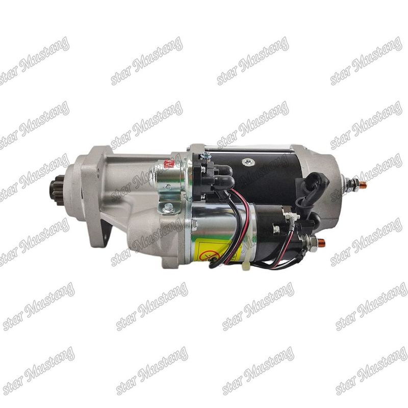 QSB6.7 R290-9 Motor motor de arranque 24V 10T 7.5KW Para peças sobressalentes do motor CUMMINS