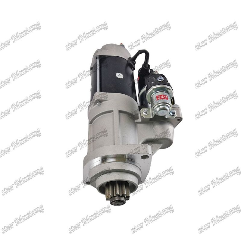 QSB6.7 R290-9 Motor motor de arranque 24V 10T 7.5KW Para peças sobressalentes do motor CUMMINS