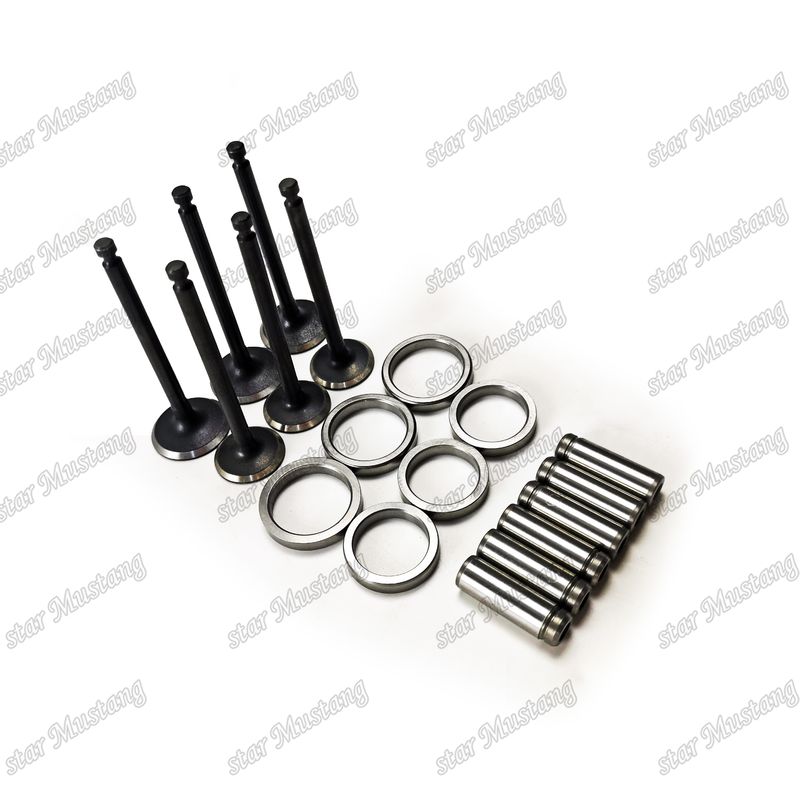 Assento e guia da válvula 3TNE68 129900-32001 129900-32002 129100-51300 120130-11860 com estado de existência da estrutura integral