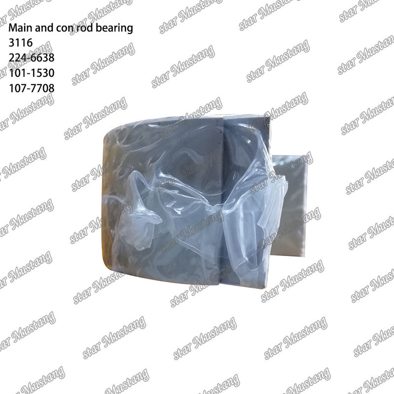 Rolamentos principais e rolamentos de barra 3116 224-6638 101-1530 107-7708 Std Adequados para peças sobressalentes de motores Caterpillar