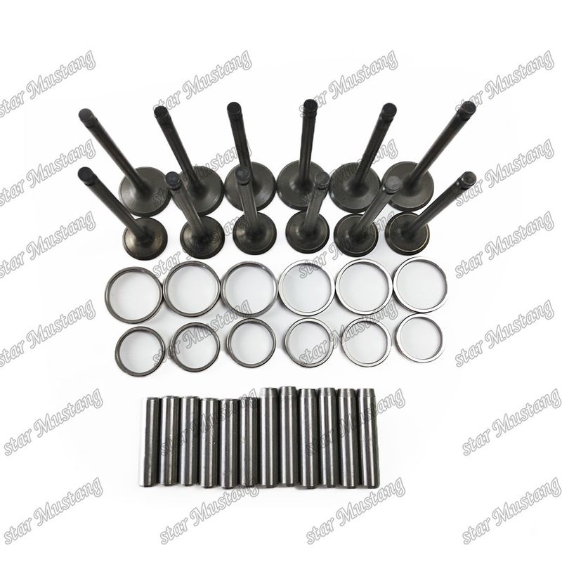 6D34 Guia da válvula do assento da válvula com estrutura integral e 6 meses ME013810 ME220217 ME013297 ME013188 ME031886 Parte do motor