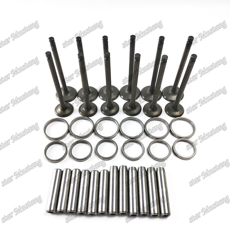 6D34 Guia da válvula do assento da válvula com estrutura integral e 6 meses ME013810 ME220217 ME013297 ME013188 ME031886 Parte do motor