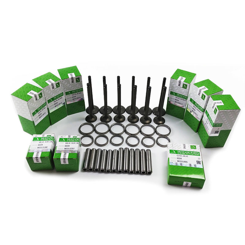 6D34 Guia da válvula do assento da válvula com estrutura integral e 6 meses ME013810 ME220217 ME013297 ME013188 ME031886 Parte do motor