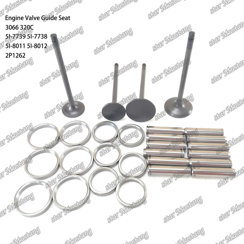Guia de válvulas 3066 320C 5I-7739 5I-7738 5I-8011 5I-8012 2P1262 Parte do motor com estrutura integrada e estado de estoque de 6 meses
