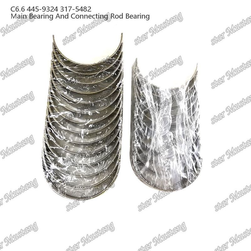 Rolamentos principais e rolamentos de travões C6.6 STD 445-9324 317-5482 Adequados para peças sobressalentes de motores Caterpillar