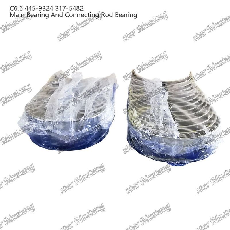 Rolamentos principais e rolamentos de travões C6.6 STD 445-9324 317-5482 Adequados para peças sobressalentes de motores Caterpillar