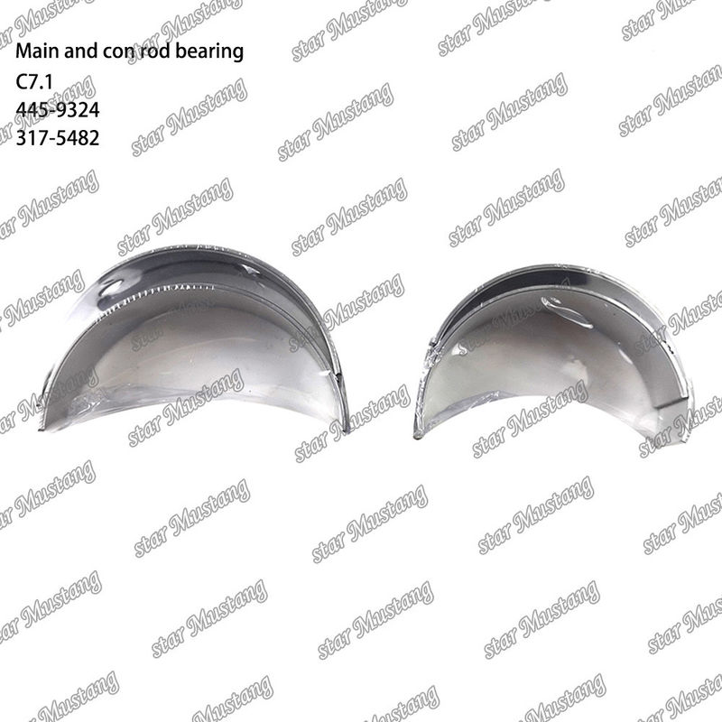 Rolamentos principais e rolamentos con rod C7.1 STD 445-9324 317-5482 Adequados para peças sobressalentes de motores Caterpillar