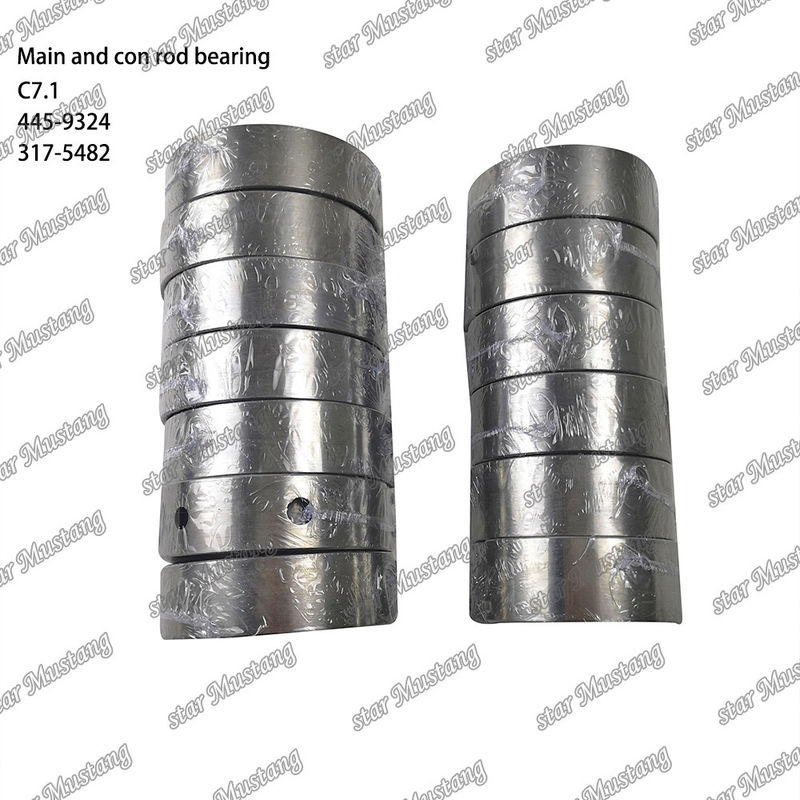 Rolamentos principais e rolamentos con rod C7.1 STD 445-9324 317-5482 Adequados para peças sobressalentes de motores Caterpillar
