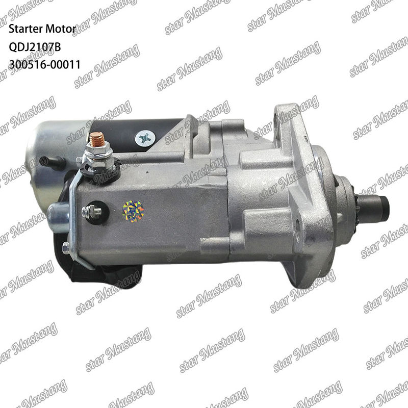 QDJ2107B Motor de arranque 300516-00011 24V 11T 4.5KW Para DOOSAN DAEWOO Peças sobressalentes do motor