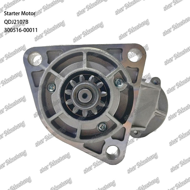 QDJ2107B Motor de arranque 300516-00011 24V 11T 4.5KW Para DOOSAN DAEWOO Peças sobressalentes do motor