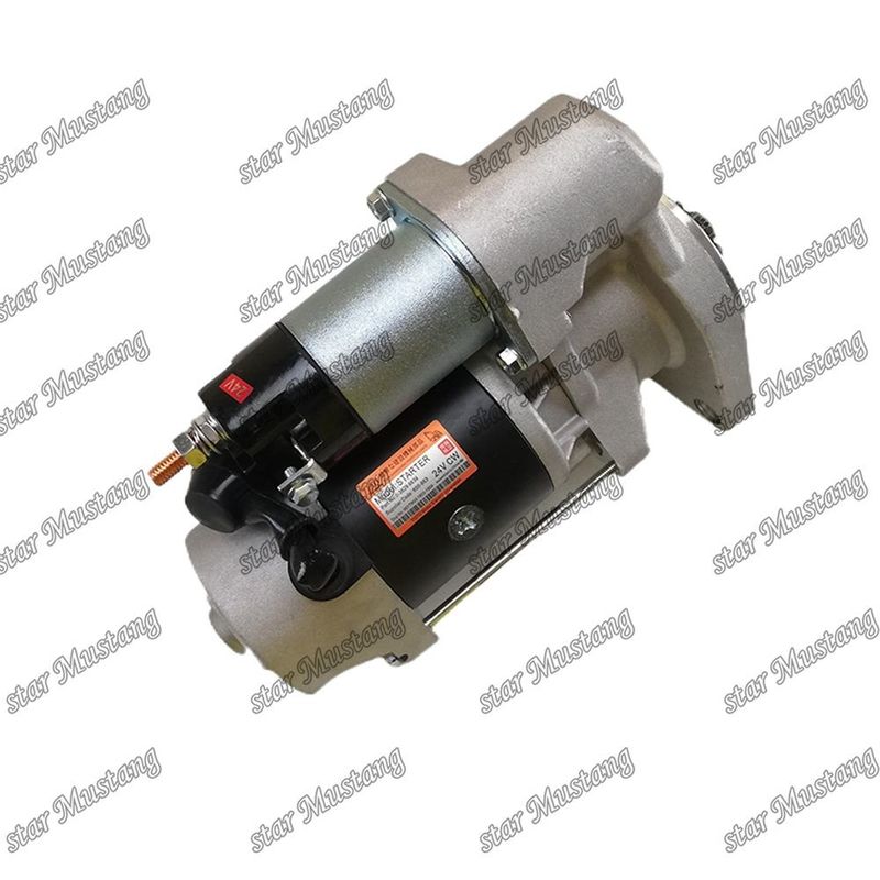 J08C SK250-8 Motor de arranque de motor 24V 11T 5.0KW 03505020242 0350-502-0242 28100-2625A Para peças sobressalentes de motores HINO