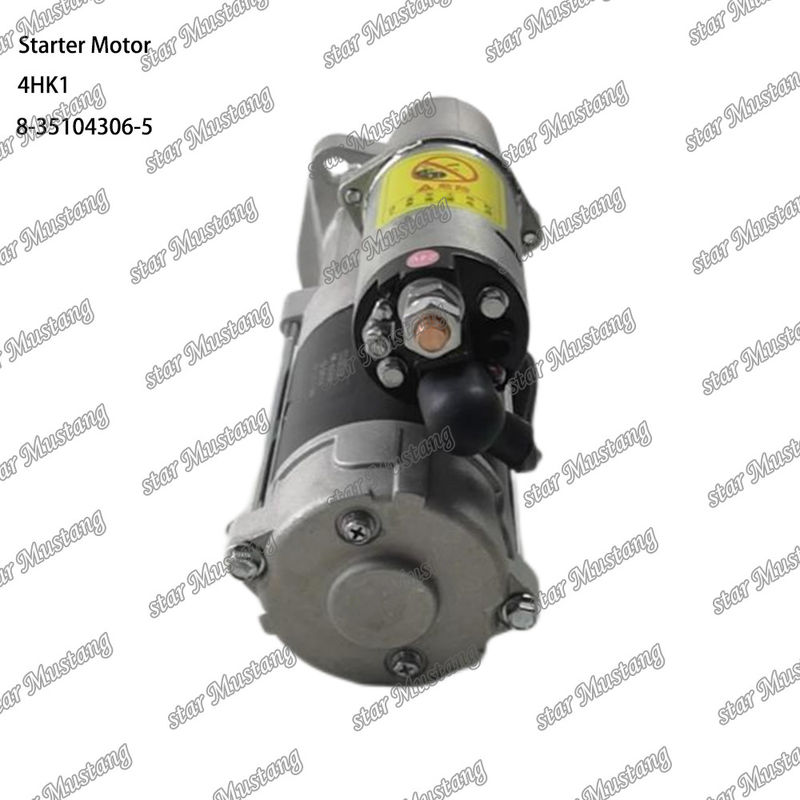 4HK1 Motor de arranque Motor 8-35104306-5 24V 13T 5.5KW Para peças de reposição do motor ISUZU