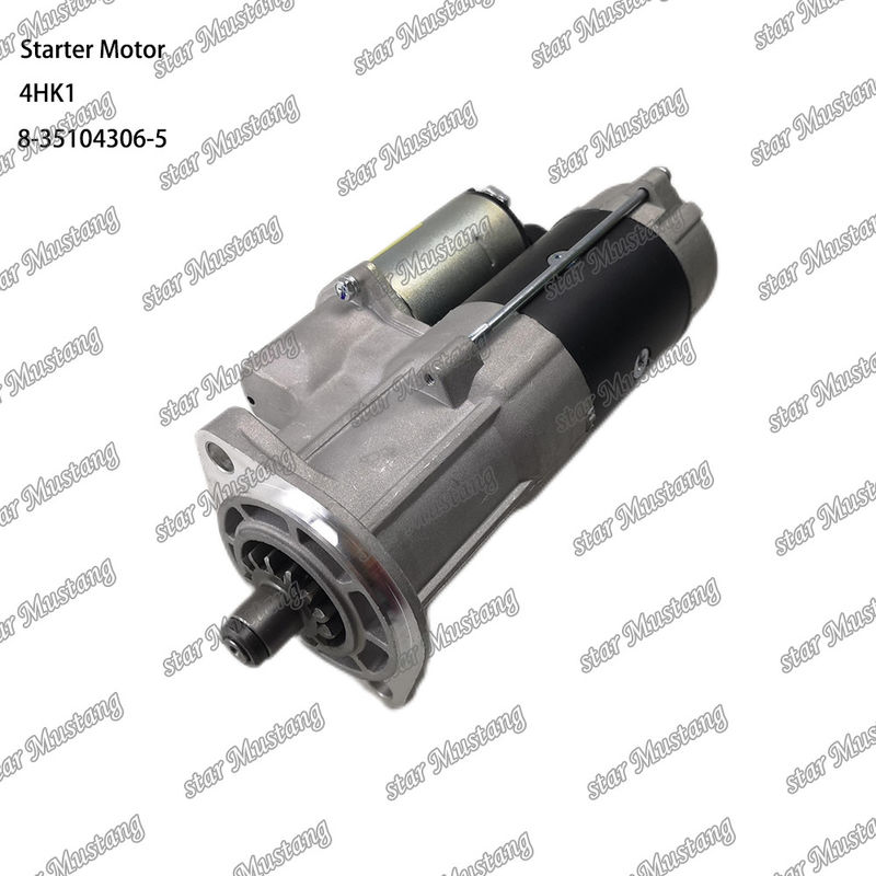4HK1 Motor de arranque Motor 8-35104306-5 24V 13T 5.5KW Para peças de reposição do motor ISUZU