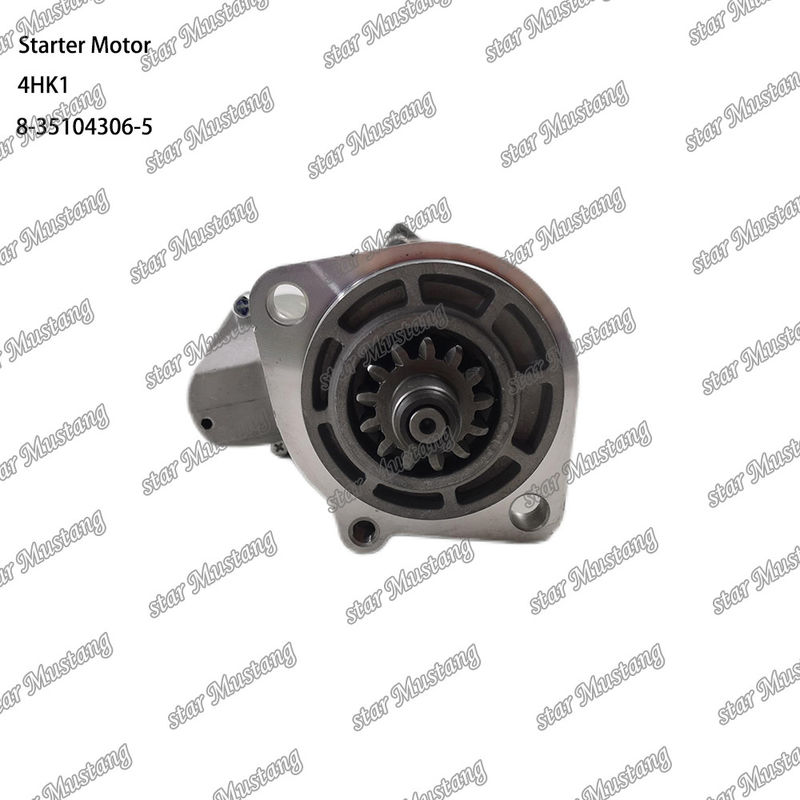 4HK1 Motor de arranque Motor 8-35104306-5 24V 13T 5.5KW Para peças de reposição do motor ISUZU