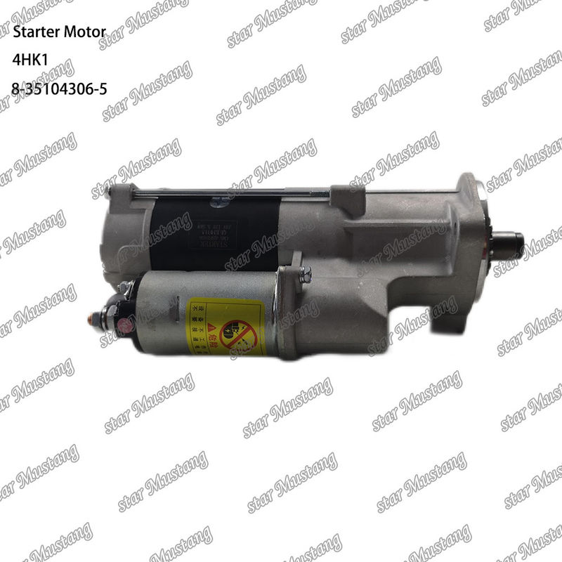 4HK1 Motor de arranque Motor 8-35104306-5 24V 13T 5.5KW Para peças de reposição do motor ISUZU