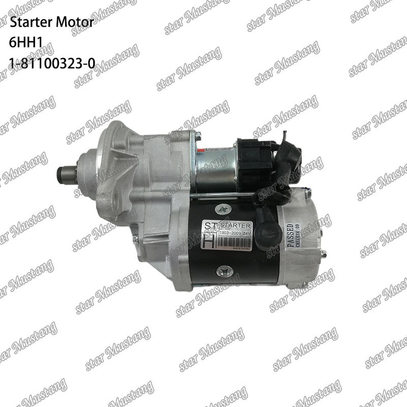 Situação 6HH1 Motor de arranque 11T 24V 5.0KW 1-81100323-0 1-81100307-0 Para peças de reposição do motor ISUZU