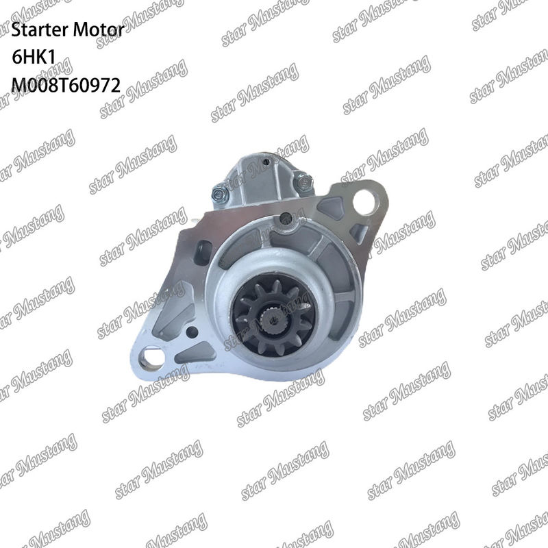 6HK1 Motor motor de arranque 24V 5.0KW 11T M008T60972 898060-8540 Para peças de reposição do motor ISUZU