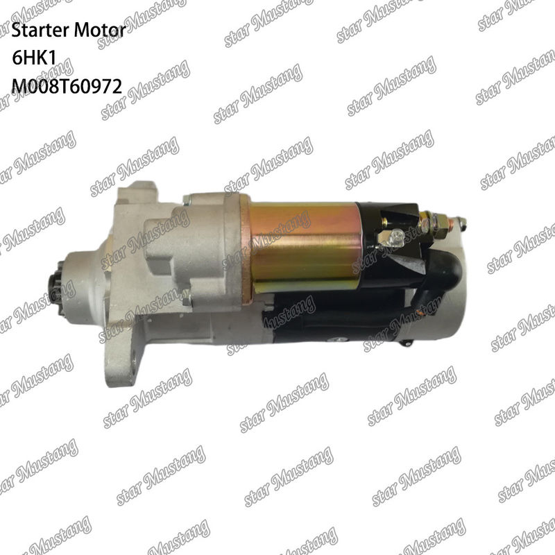 6HK1 Motor motor de arranque 24V 5.0KW 11T M008T60972 898060-8540 Para peças de reposição do motor ISUZU