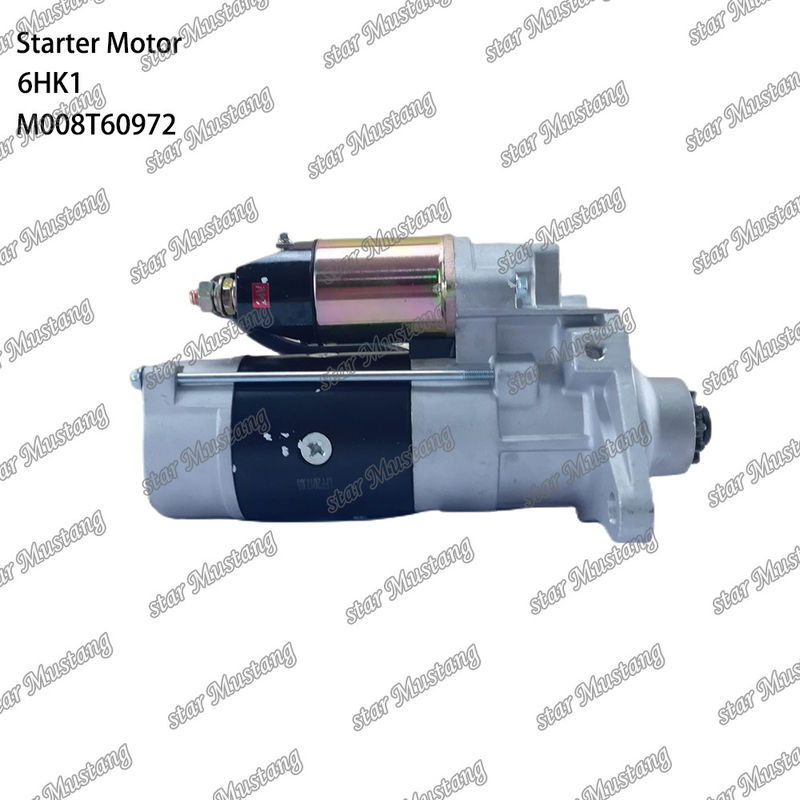 6HK1 Motor motor de arranque 24V 5.0KW 11T M008T60972 898060-8540 Para peças de reposição do motor ISUZU