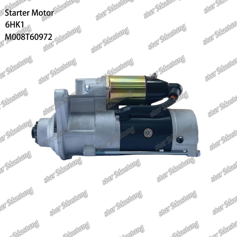 6HK1 Motor motor de arranque 24V 5.0KW 11T M008T60972 898060-8540 Para peças de reposição do motor ISUZU