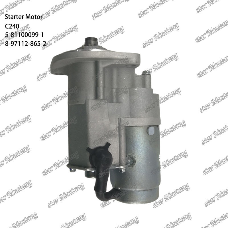 C240 Motor de arranque 9T 12V 5-81100099-1 8-97112-865-2 Para peças sobressalentes do motor ISUZU