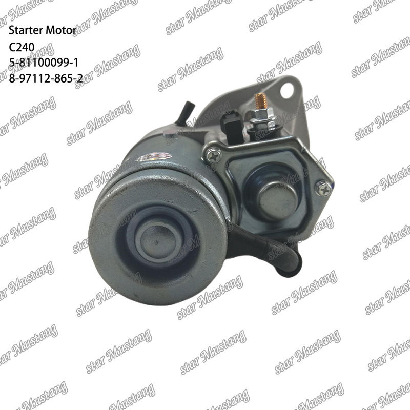 C240 Motor de arranque 9T 12V 5-81100099-1 8-97112-865-2 Para peças sobressalentes do motor ISUZU