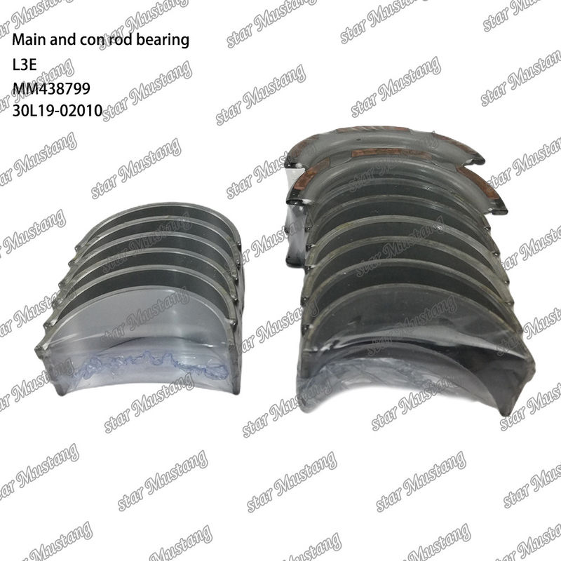 L3E Rolamentos principais e rolamentos de apoio de 0,50 MM438799 30L19-02010 Adequados para peças de reposição de motores Mitsubishi