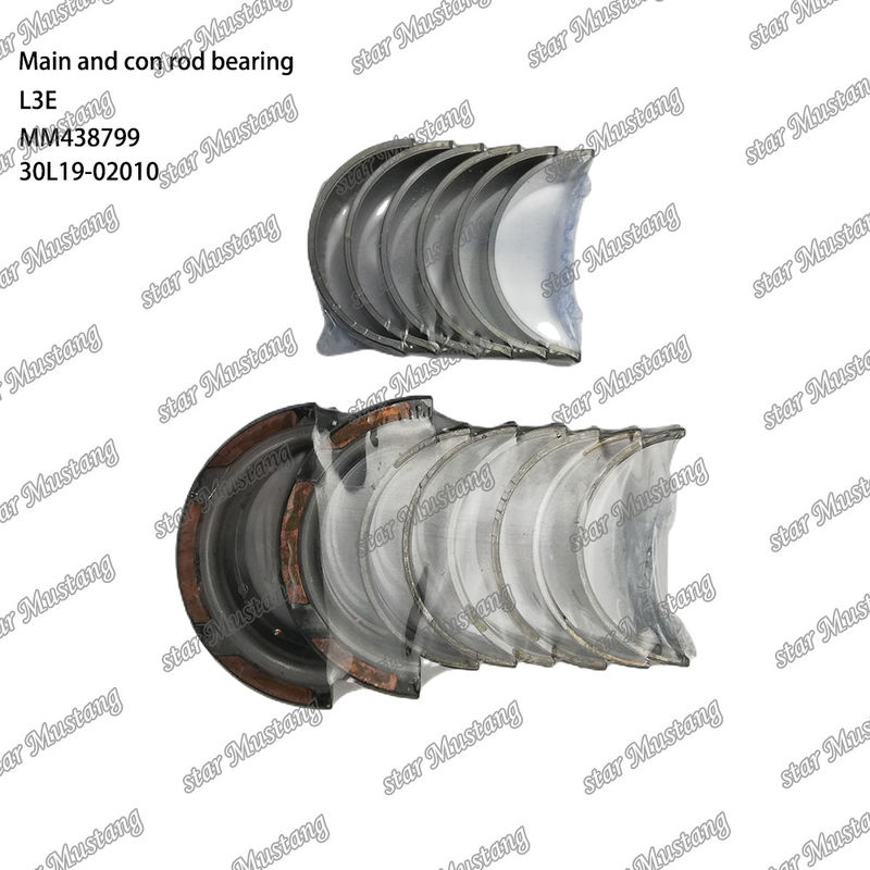 L3E Rolamentos principais e rolamentos de apoio de 0,50 MM438799 30L19-02010 Adequados para peças de reposição de motores Mitsubishi