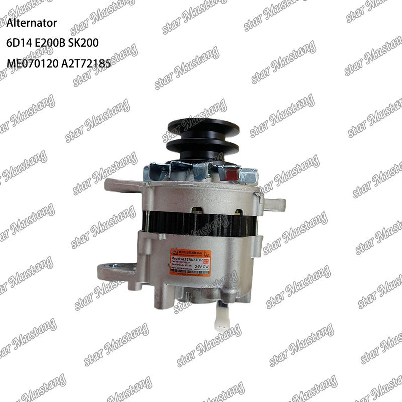 Alternador 6D14 E200B SK200 24V 35A ME070120 A2T70772 A2T72185 Adequado para Peças sobressalentes de motores Mitsubishi