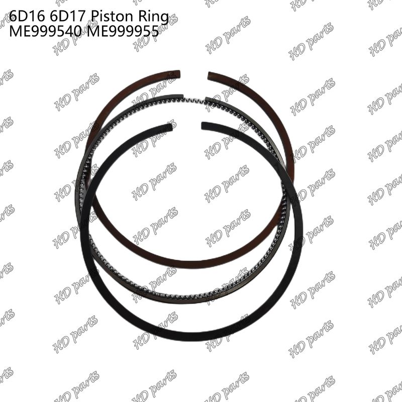 Suporte online Anel de pistão 6D16 6D17 ME999540 ME999955 Adequado para Mitsubishi Motor Peças sobressalentes Gasket do cilindro