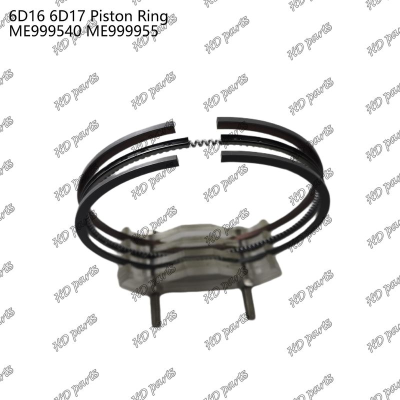 Suporte online Anel de pistão 6D16 6D17 ME999540 ME999955 Adequado para Mitsubishi Motor Peças sobressalentes Gasket do cilindro
