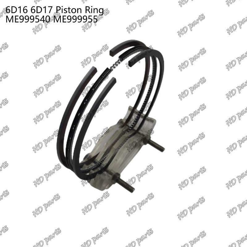Suporte online Anel de pistão 6D16 6D17 ME999540 ME999955 Adequado para Mitsubishi Motor Peças sobressalentes Gasket do cilindro