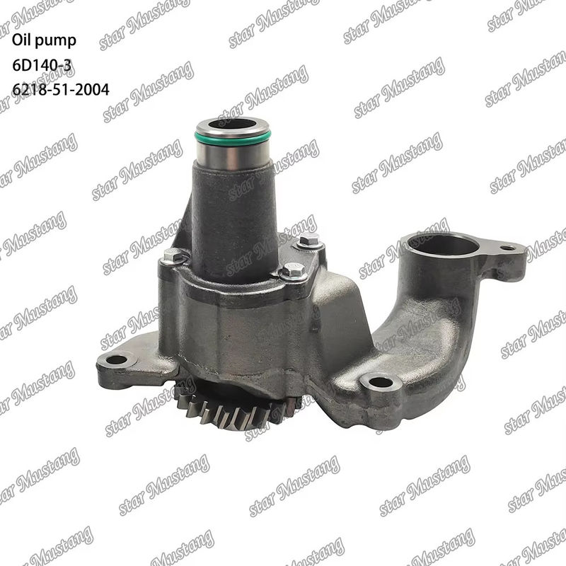 Bomba de óleo original 6D140-3 6218-51-2004 Adequada para peças de reposição de motores Mitsubishi