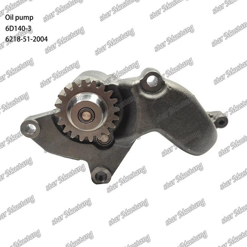 Bomba de óleo original 6D140-3 6218-51-2004 Adequada para peças de reposição de motores Mitsubishi
