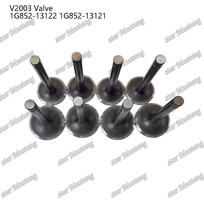 Parte do motor a diesel Original Stock Integral Structure Valve V2003 1G852-13122 1G852-13121 Com suporte online após