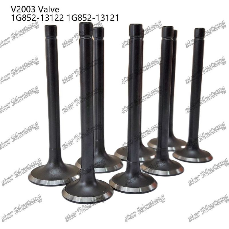 Parte do motor a diesel Original Stock Integral Structure Valve V2003 1G852-13122 1G852-13121 Com suporte online após