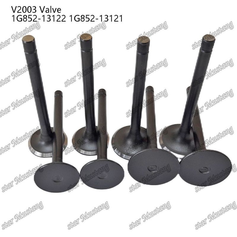 Parte do motor a diesel Original Stock Integral Structure Valve V2003 1G852-13122 1G852-13121 Com suporte online após