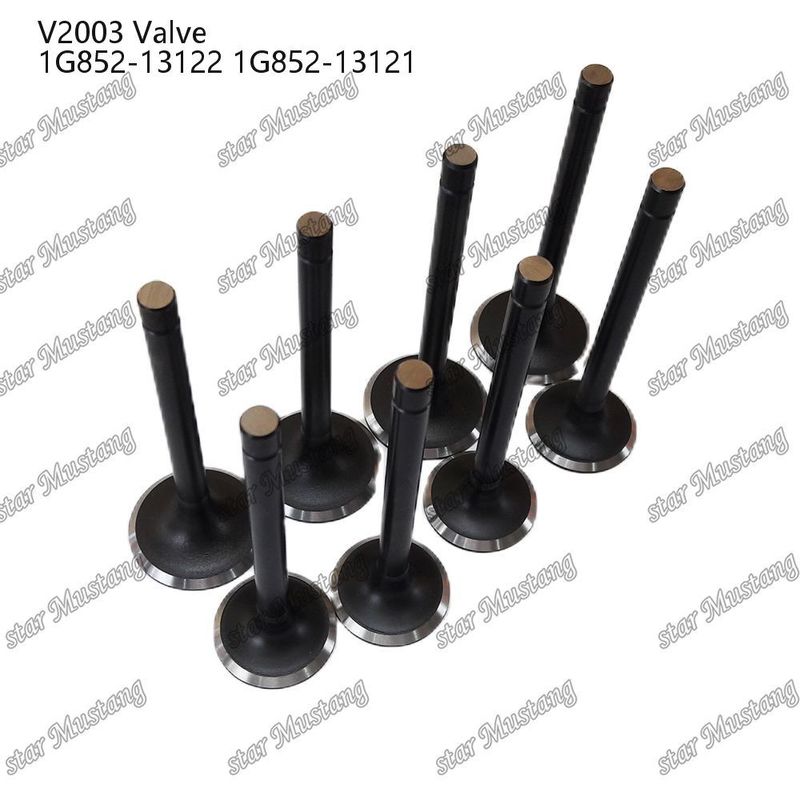 Parte do motor a diesel Original Stock Integral Structure Valve V2003 1G852-13122 1G852-13121 Com suporte online após