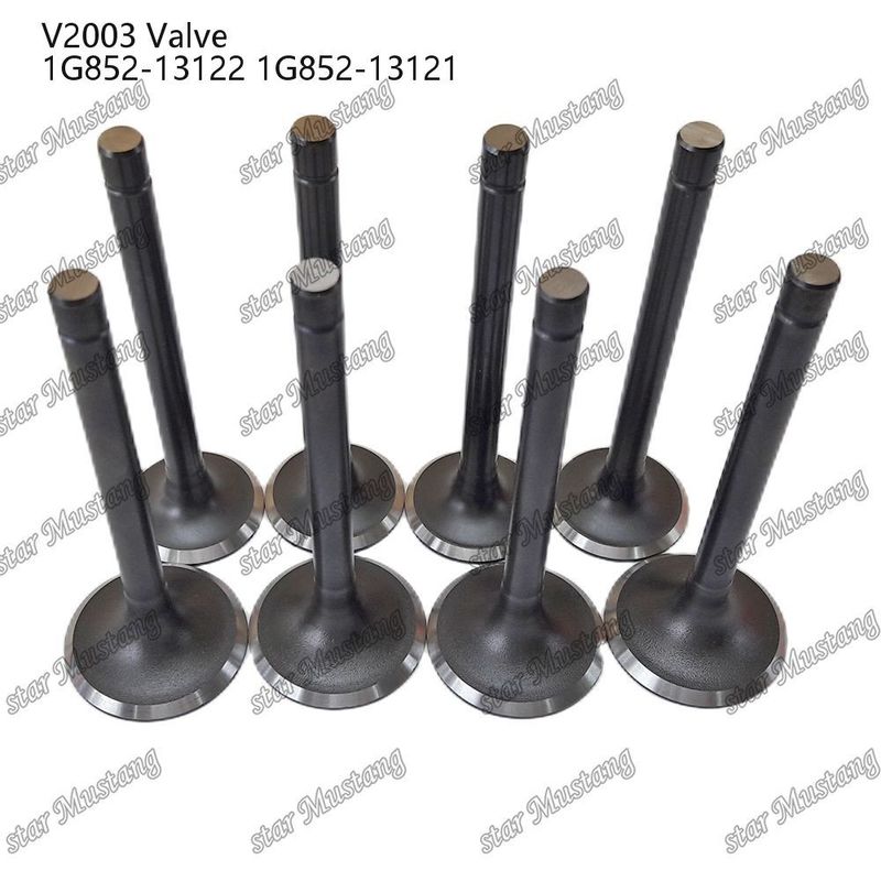 Parte do motor a diesel Original Stock Integral Structure Valve V2003 1G852-13122 1G852-13121 Com suporte online após
