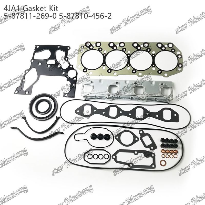 Kit completo de juntas 4JA1 5-87811-269-0 5-87810-456-2 Adequado para para peças do motor ISUZU