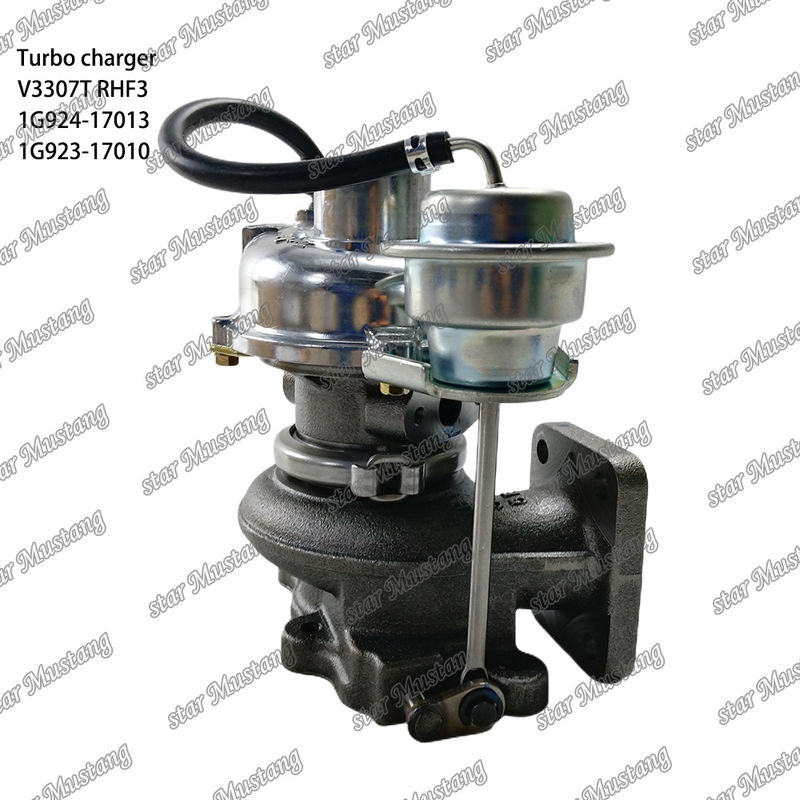 Turbocompressor V3307T 1G924-17013 RHF3 1G923-17010 Adequado para para Peças do motor KUBOTA
